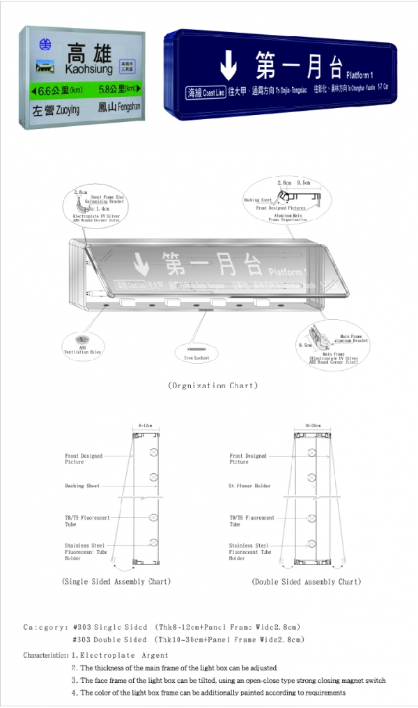 Spring light box-In shin light box co., Ltd.